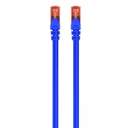 Ewent Cable de Red RJ45 Cat.6 U/UTP 5m Azul