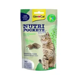 GimCat Nutri Pockets insectos y menta para gatos - 60 g