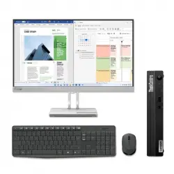 Lenovo Tiny M75q AMD Ryzen 5 5650GE PRO/8GB/512GB SSD + Lenovo L25e-40 24.5"+ Logitech MK235