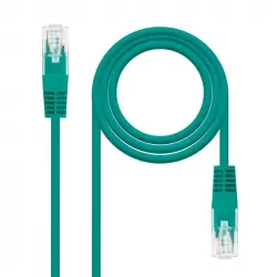 Nanocable Cable de Red RJ-45 UTP AWG24 Cat. 6 2m Verde