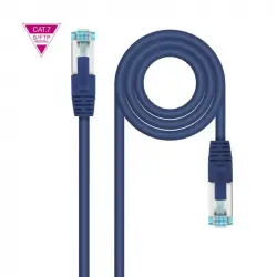 Original Cherry Cable de Red Ethernet Cat.7 Lszh Sftp Pimf Awg26 50cm Azul