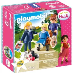 Playmobil Heidi: Clara, Padre y Srta Rottenmeier