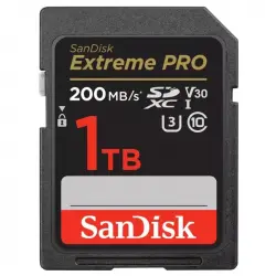 SanDisk Extreme Pro SDXC 1TB UHS-I U3 V30 Clase 10
