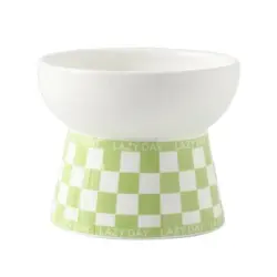 UAMLY cuenco de cerámica para gatos - Verde