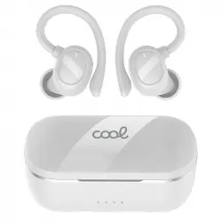 Cool Fit Sport Auriculares TW Stereo Bluetooth Blancos
