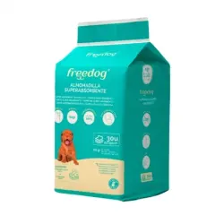 Freedog Almohadilla Superabsorbente Empapadores para Perros 60x90 cm, 30 Unidades.