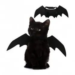 FurryFusion Disfraz de gato murciélago para Halloween - Artículo 1