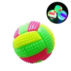 MCBOSON Pelota de juguete para perros de TPR - 1 Atascado