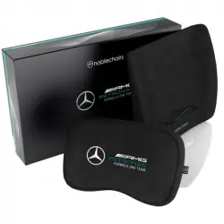 Noblechairs Memory Foam Set de Almohadas para Sillas EPIC, ICON y HERO Mercedes-AMG Petronas F1 Team