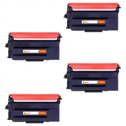 Pccom Essential Brother Tn3610 Tóner Compatible Negro Pack 4