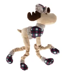 TIAKI reno de juguete para perros con patas extensibles - 22 x 37 cm (L x An)