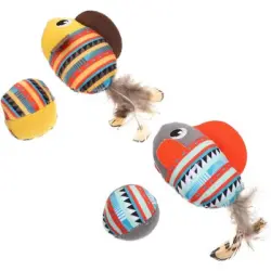 UAMLY Pelota de dentición para gatos - 2 artículos