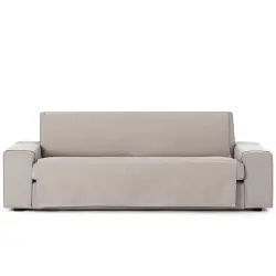 Vipalia Protector Cubre Sofá 2 Plazas Color Beige Modelo Brisa