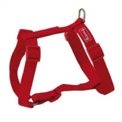 Freedog Arnés Nylon Basico para su mascota de color rojo