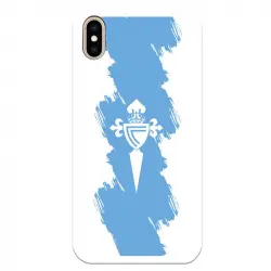 Funda Licencia Oficial RC Celta Escudo Trazo Azul para iPhone XS Max