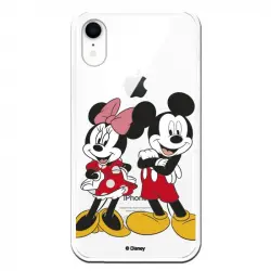 Funda Oficial de Disney Mickey y Minnie Posando Clásicos Disney para iPhone XR