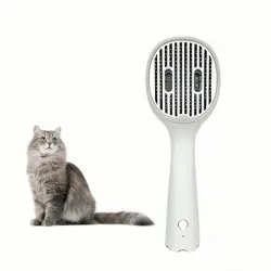 FurryFusion Peine de rayos UV para gatos - Gris