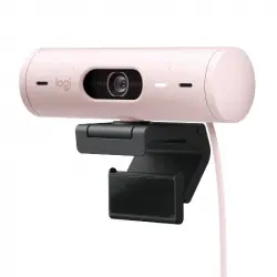 Logitech Brio 500 Webcam FullHD Rosa