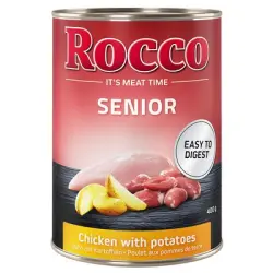 Rocco Senior 6 x 400 g - Pollo con patatas