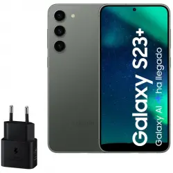 Samsung Galaxy S23 Plus 256GB Verde Libre + Cargador 25W