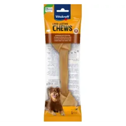 Vitakraft Hueso Prensado Anudado Snack para Perros Grandes, 21 cm