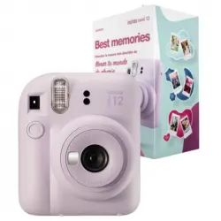 Fujifilm Instax Mini 12 Pack Best Memories Lila