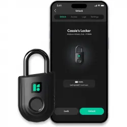 Igloohome Padlock Lite Candado Inteligente Negro