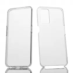 Max Power Digital Funda Doble Cara 360 Grados Silicona Transparente Para Oppo A16/a55/a16s/a54