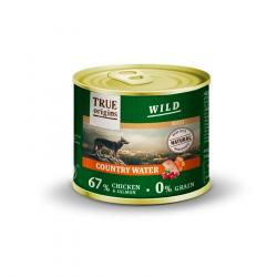 True Origins Wild Adult Country Water Pollo y Salmón en paté lata para perros