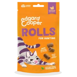 0.045 KG 45 g Edgard & Cooper Rollitos Pollo y Pavo para gatos