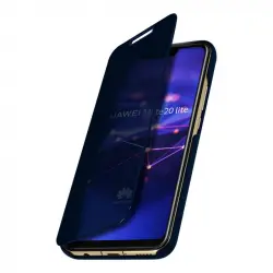 Avizar Funda Cartera Translúcida Azul para Huawei Mate 20 Lite