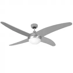 EDM 33807 Caspio Ventilador de Techo Luz y Mando a Distancia 60W Cromo