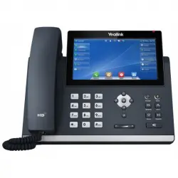 Yealink SIP T-48U Teléfono IP Negro