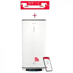 Ariston Velis Pro Wifi Termo Eléctrico Inteligente 30L Clase A + Soporte de Pared Instafix