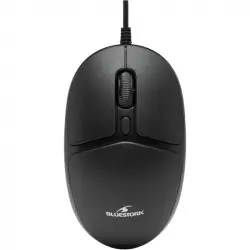 Bluestork Office 20 Ratón Óptico USB 1000 DPI Negro