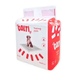 Colti Dog Trainning Pads Empapadores para Perros 60x60 cm, 50 Unidades.