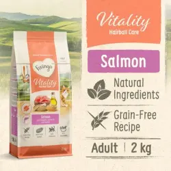 Feringa Vitality Hairball Care con salmón - 2 kg