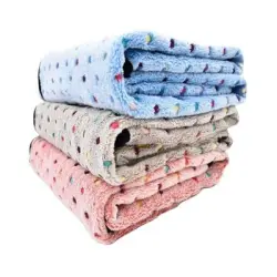 IntiMeg Mantas para gatos y perros - 3 piezas - 52x76cm - Tres piezas: 52x76cm