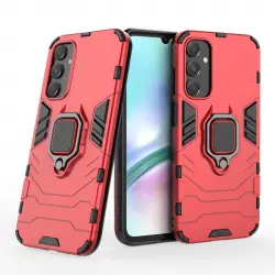 Max Power Digital Funda Magnética Roja con Anillo Giratorio para Samsung Galaxy A15