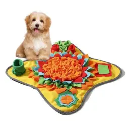MCBOSON Alfombrilla olfativa para perros - 48*48 cm