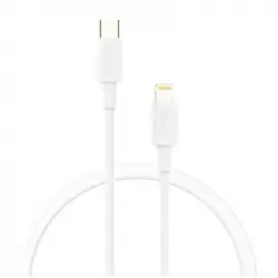 Nubbeh Elisium Cable USB-C a Lightning 2m 2A Blanco