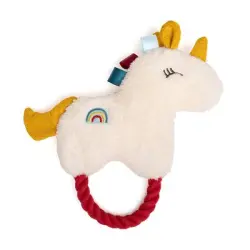 Unicornio TIAKI con cuerda para perros - 21 x 20 x 5 cm (L x An x Al)