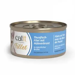 Catit Cuisine Filete de atún - Filete de atún con pollo (75 g)