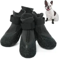 IntiMeg Calcetines antideslizantes para cachorros - Talla S, ancho de la suela: 3,7 cm