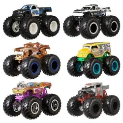 Mattel Hot Wheels Monster Truck Coches de  Duetos de Demolición 1:64 Surtidos