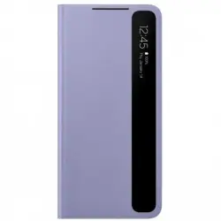 Samsung Clear View Funda Violeta para Galaxy S21 Plus