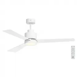 Soler & Palu HTD-130 DC Ventilador de Techo con Luz y Mando 40W Blanco