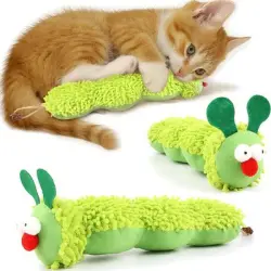 ZooVenture  para gatos forma oruga - Hierba gatera, cuidado dental - Contiene hierba gatera y extracto de oruga.