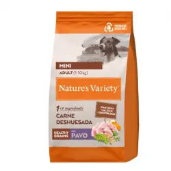 1.5 KG 1.5 kg Nature's Variety Healthy Grain Adult Mini Pavo pienso para perros