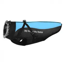 Abrigo Prime,para Perro Negro-azul 6xl